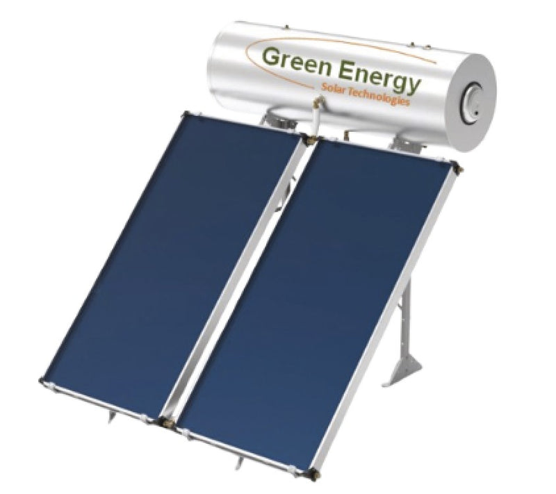 Ηλιακός θερμοσίφωνας Green Energy με 2 συλλέκτες