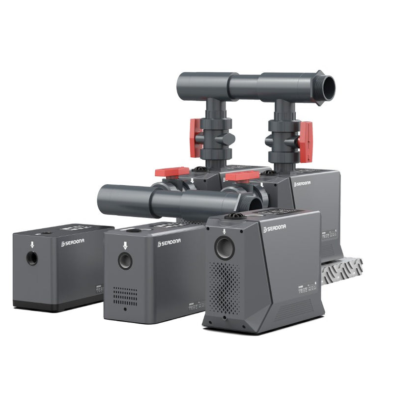 Αυτόματο πιεστικό inverter Seadona Silencer SR CB-2-900 2 × 900 W