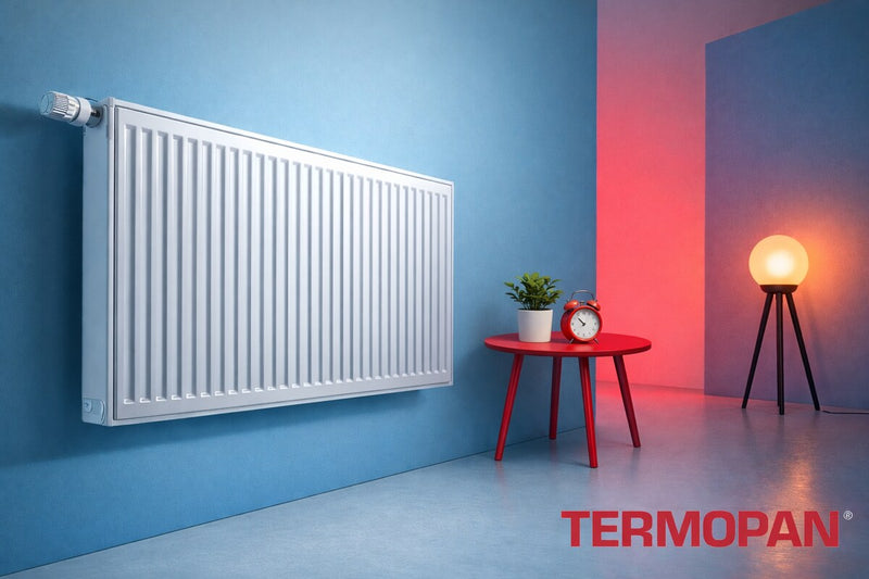Θερμαντικό σώμα πάνελ Termopan Ventil τύπος 33 ύψος 900 mm