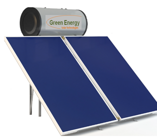 ΗΛΙΑΚΟΣ GREENENERGY 300L-4.0m2 ΔΙΠΛΗΣ ΤΑΡΑΤΣΑ