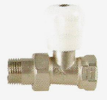 Διακόπτης καλοριφέρ ίσιος 1/2" βαρέους τύπου (με στυπιοθλίπτη)